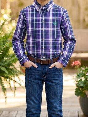 Chaps Plaid Button-Down Shirt